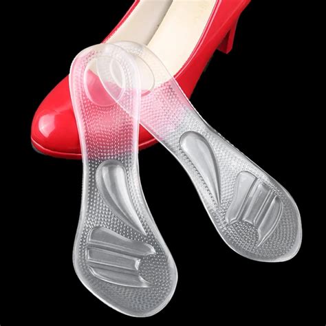 Newest 1Pair Gel High Heel Shoes Orthotic Insole Arch Support Cushion 3