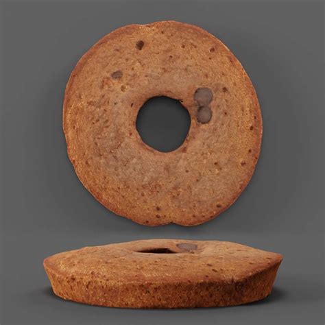 Chocolate Donut Scan Free 3d Sweetsdessert Models Blenderkit