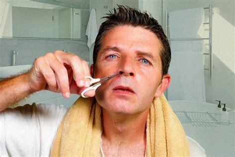 how to trim nose hair the best way to trim nose hair