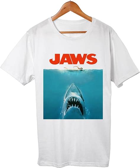 Jaws Vintage Original Poster T Shirt Uk Clothing