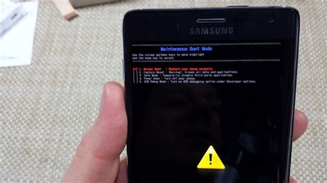 How to open safe mode. Samsung galaxy Note EDGE how to enable or go to Maintenance Boot Mode Screen - YouTube