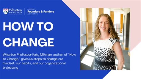 How To Change With Professor Katy Milkman Waffa