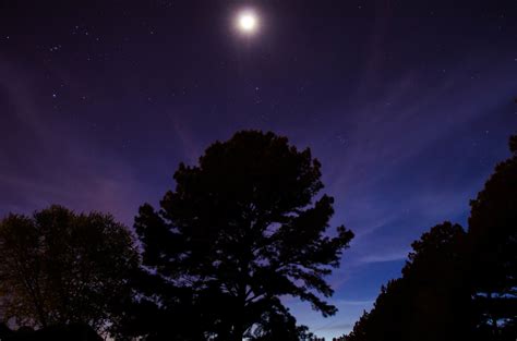 Imagenes De La Noche Con Estrellas Y Luna Que La Luna Y Las Estrellas