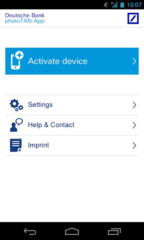 The latest from deutsche bank and the world of finance. Deutsche Bank photoTAN - Android Apps on Google Play