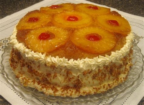 Paula because she's a southern gal who claims her mama. Double-Decker Pineapple Upside-Down Cake - Recipe