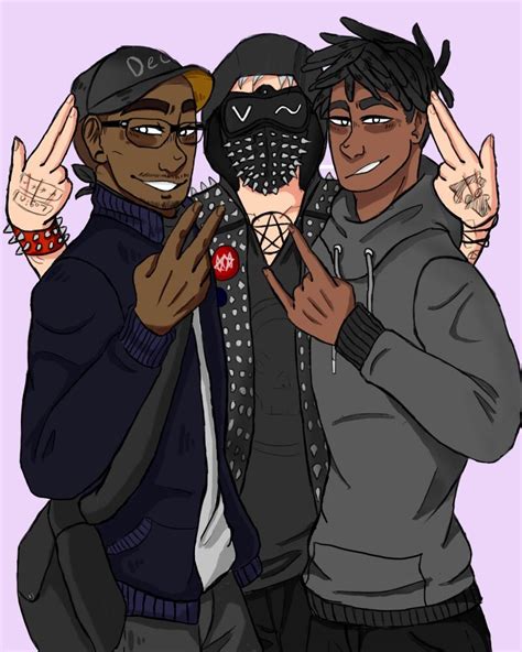 Wd2 Marcus Wrench And Ratio Watch Dogs Watch Dogs 1 Watchdogs 2