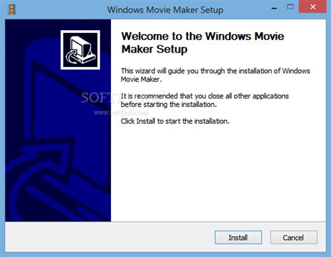 Jika download sudah selesai , lakukan proses installasi. Windows Movie Maker Installer Download - Softpedia