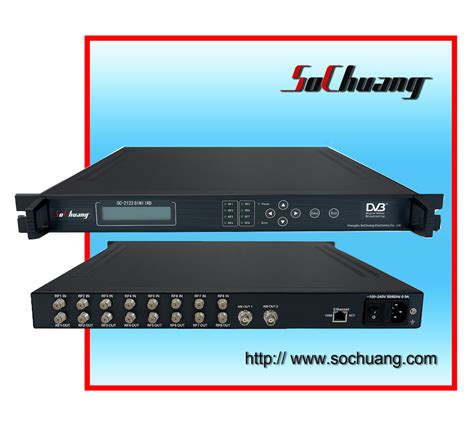 Traditional Digital Headend Satellite Receiverird Sochuang