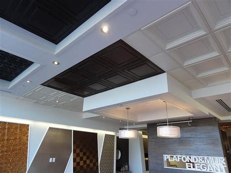 1,649 fancy ceiling tiles products are offered for sale by suppliers on alibaba.com, of which ceiling tiles accounts for 1%. Suspended Ceiling Tiles Montreal Showroom -3 (With images ...