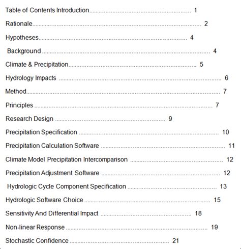 To clear the content of an entire row: 8+ Table of Contents Templates Free Word, Doc, PPT Formats