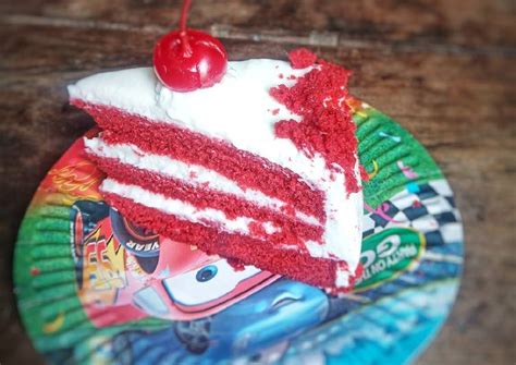 Steamed carrot cake with chocolate chips. Resep Kue Tart Red Velvet kukus oleh Dewi Yanti Laodi ...