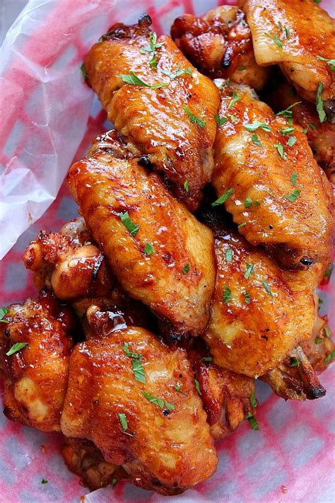 Sure, you can cook your chicken to charcoal to make sure it's really done, but get a meat. Instant Pot BBQ Chicken Wings Recipe - juicy chicken wings ...