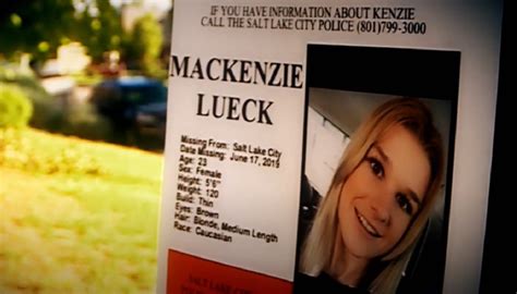 Dateline Mackenzie Luecks Murderer Wrote Book About Killing People