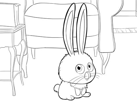 The old dog pop with the puppies. The Secret Life of Pets Coloring Pages. Print Them for Free!