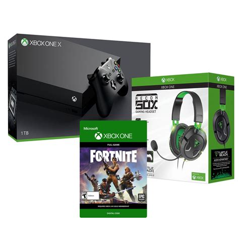 Xbox One X 1tb Console And Xbox One Fortnite Deluxe Founders Pack