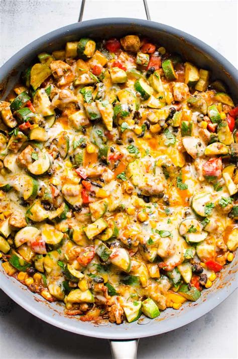 Zucchini or summer squash is also another good keto sub. zucchini corn tomato casserole