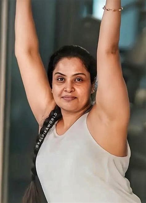 Pragathi Aunty Always Wants To Show Her Clean Armpits Actressarmpitfans