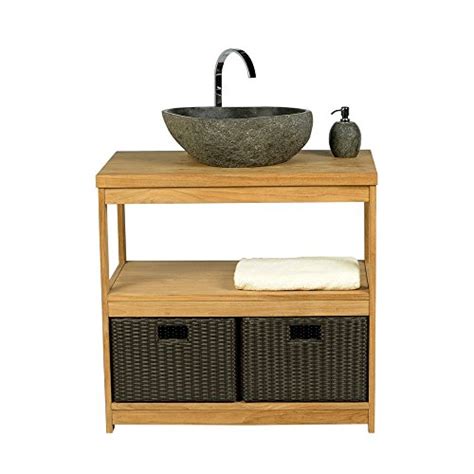 Maybe you would like to learn more about one of these? wohnfreuden Steinwaschbecken rund ca 40 cm Flussstein in ...