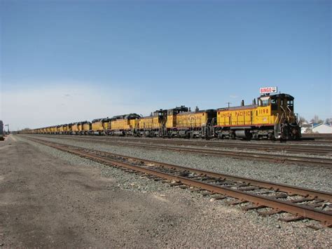 Diesel Electric Freight Train Engine Locomotives Stock Image Image Of
