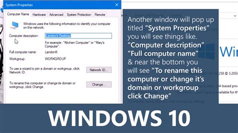 How To Change Computer Name In Windows 10 Professiona