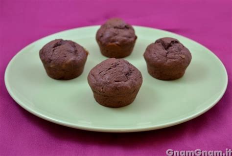 Check spelling or type a new query. Muffin cacao e banane senza uova - La ricetta di Gnam Gnam