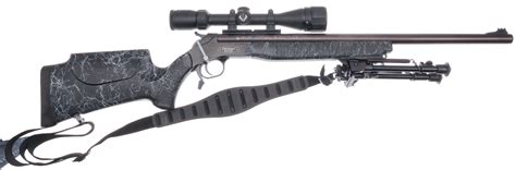 Cva Optima Elite 4570 Single Shot Rifle W Bergara Barrel Vogt Auction