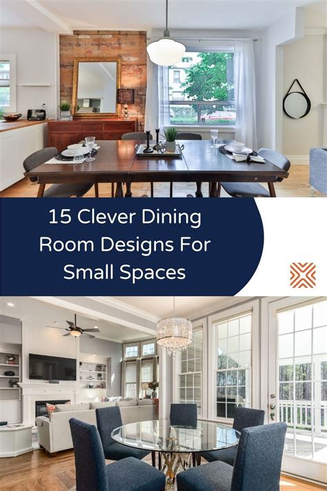 15 Smart And Practical Dining Room Designs For Small Spaces Dining