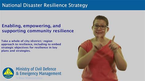 national disaster resilience strategy enabling empowering and supporting community