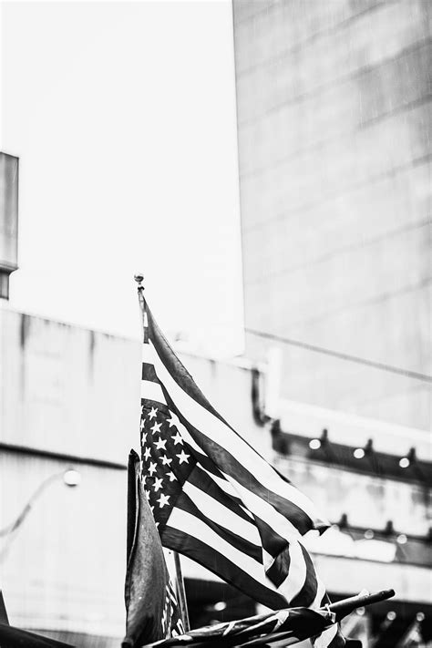 Black And White American Flag Iphone Wallpaper