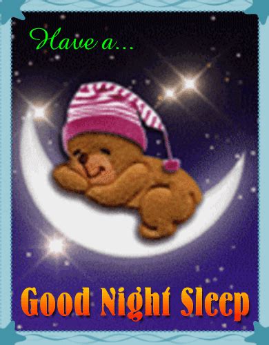 A Cute Bear Says Good Night Free Good Night Ecards Greeting Cards