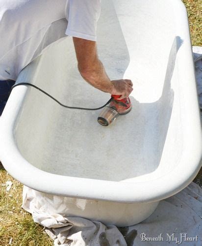 How to refinish a bathtub. How to Refinish an Antique Claw Foot Tub {Check out my New ...