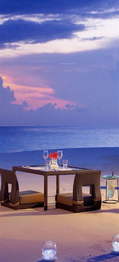 Dinner Maldives Style Romantic Places Beach Resorts