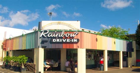 Rainbow Drive In A Honolulu Hi Restaurant