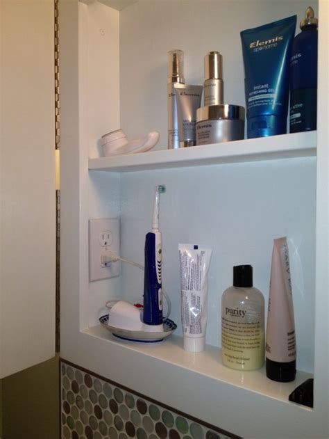 To install a medicine cabinet, you'll need to drill into the walls. Install an outlet inside the medicine cabinet classic ...