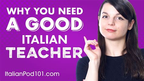 the power of a good italian teacher youtube