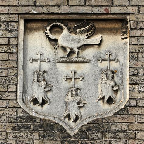 Coat Of Arms Gaol House Kings Lynn Norfolk England Uk Leo