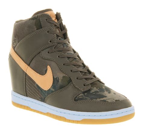 Maybe you would like to learn more about one of these? Womens Nike Dunk Sky Hi Liberty Camo Green Floral Trainers ...