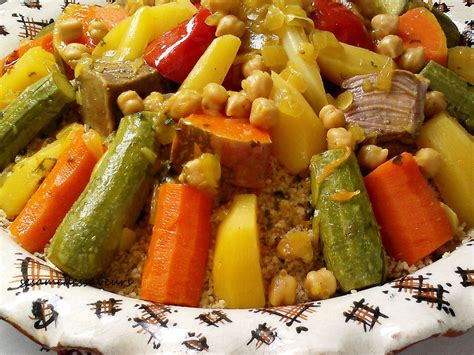 Couscous complet de blé dur aux légumes