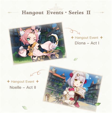 Guide Diona Hangout Event All Endings Genshin Impact Hoyolab