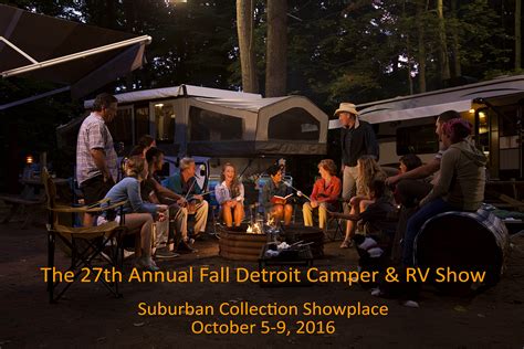 Discover the fun of RVing at the 27th Annual Fall Detroit Camper & RV
