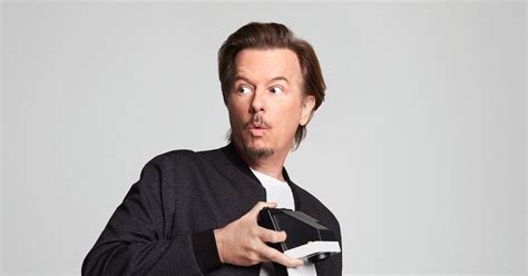 This is the real, official david spade. David Spade in NYC at BUILD Studio