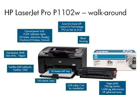We did not find results for: HP P1102W LaserJet Pro Wireless mono (Black & White) Laser ...