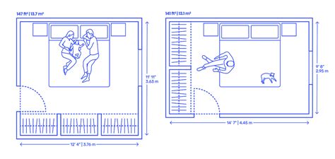 Can A King Size Bed Fit In A 13x11 Room - Bed Western