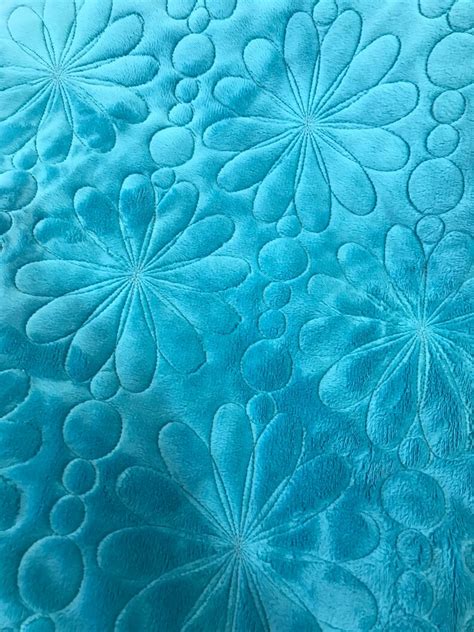 90 Extra Wide Teal Soft Minky From Shannon Etsy