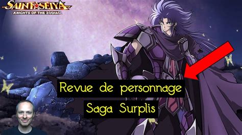 Revue Du Personnage Saga Surplis Saint Seiya Awakening YouTube