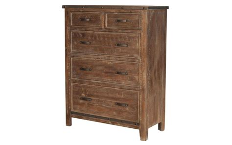 The glacier point bedroom set is crafted from solid reclaimed pine. Rustic Queen Bedroom Set 6P Havana Brown MAQHV5030 A ...