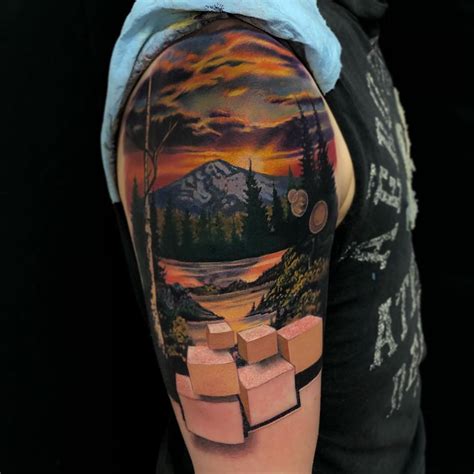 Jesse Rixs Tattoos Are Optical Illusions Painted On Skin My Daily
