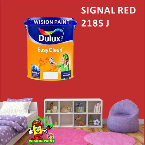 Parents are constantly trying their best to provide a clean and safe. SIGNAL RED 2185 J ( 5L ) ICI DULUX EASY CLEAN / EASYCLEAN ...