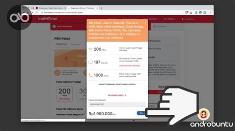 Seperti yang sempat jaka sebutkan di atas. Cara Daftar dan Pasang IndiHome di Rumah Secara Online - Androbuntu