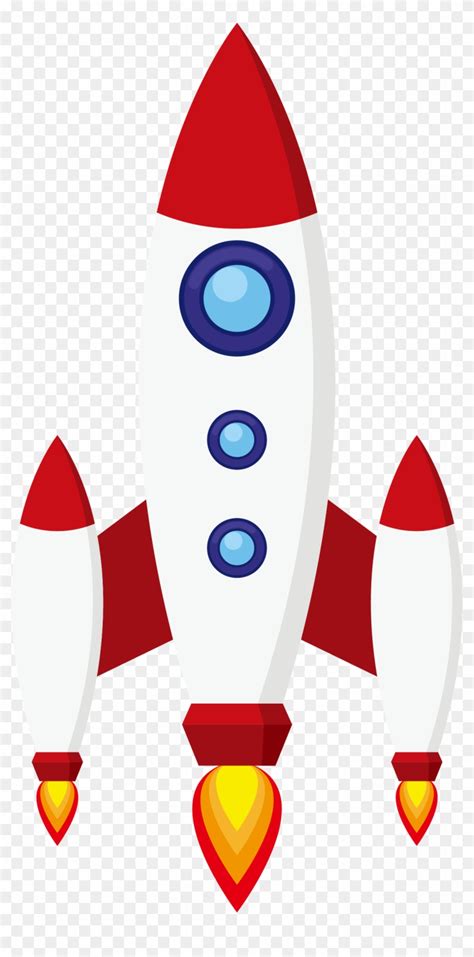 Rocket Spacecraft Clip Art - Cartoon Rocket Spaceship Png ...